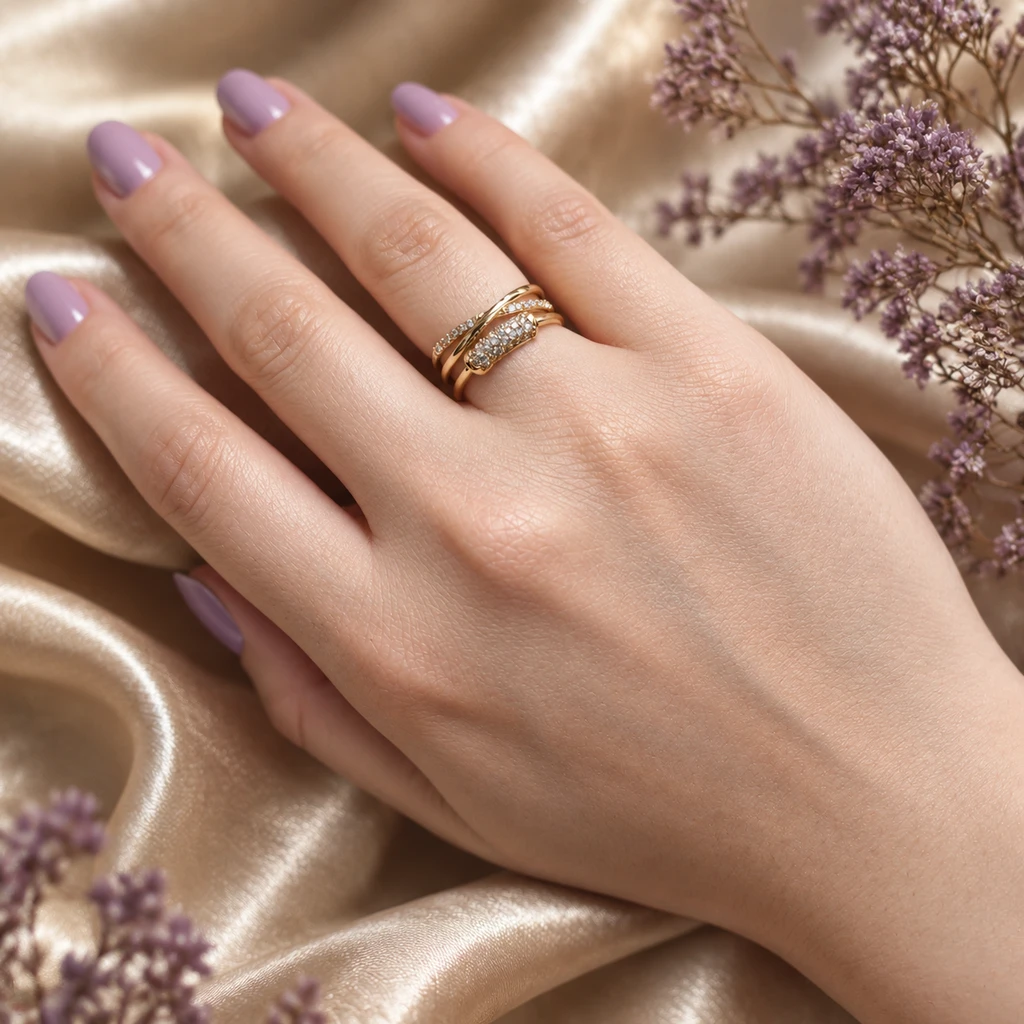 انگشتر ژوپینگ طرح آریسا